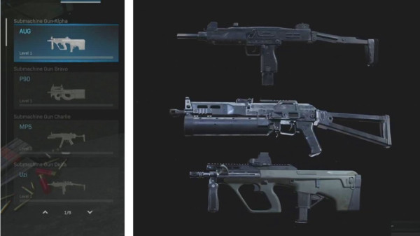 CoD Modern Warfare Best SMGs 