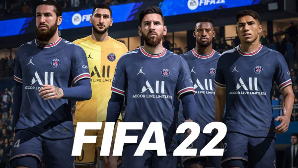 FIFA 22, Messi, PSG, Forwards, Football, Soccer