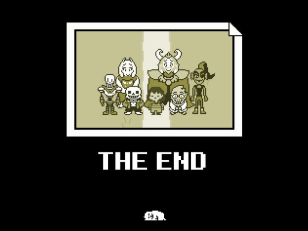 A photograph with all the friends you made during the Pacifist Route