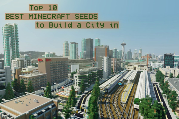 Thumbnail of a city built in Minecraft