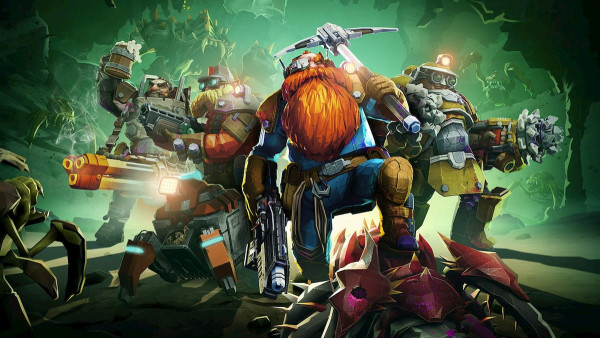 deep rock galactic promo image