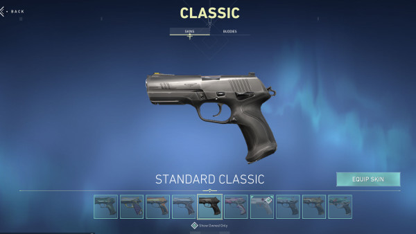 Valorant best classic skin