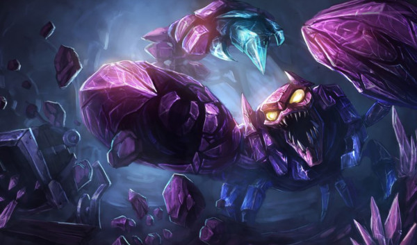 Official splash art of Skarner