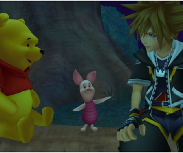 Sora’s just chillin’ with his homies.