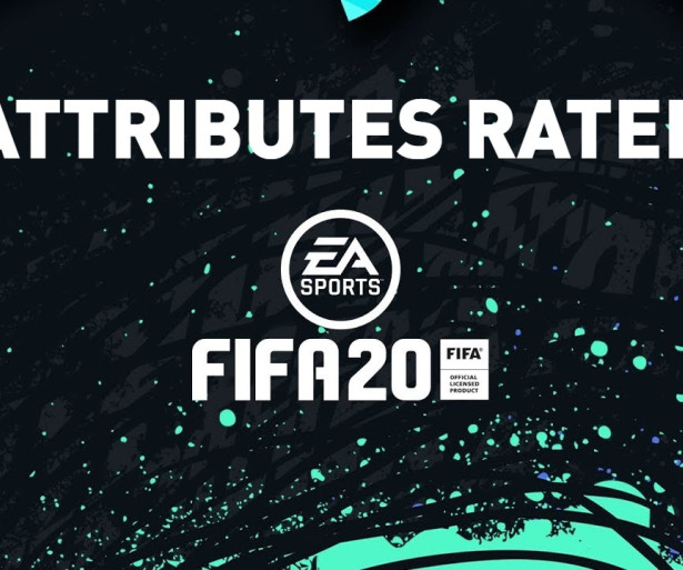 FIFA 20 attributes rated