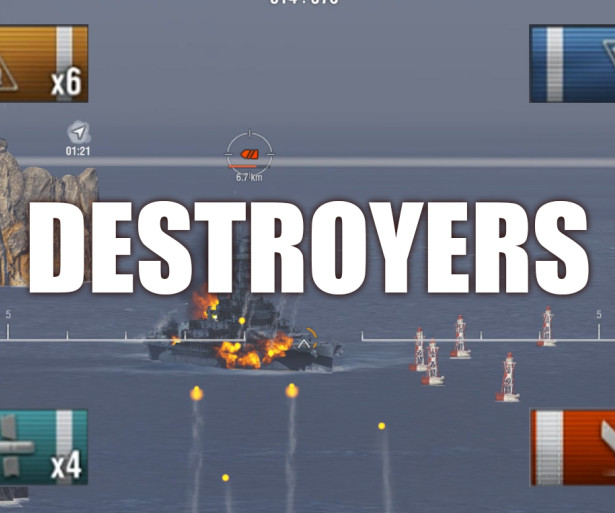 World of Warships Best Destroyers