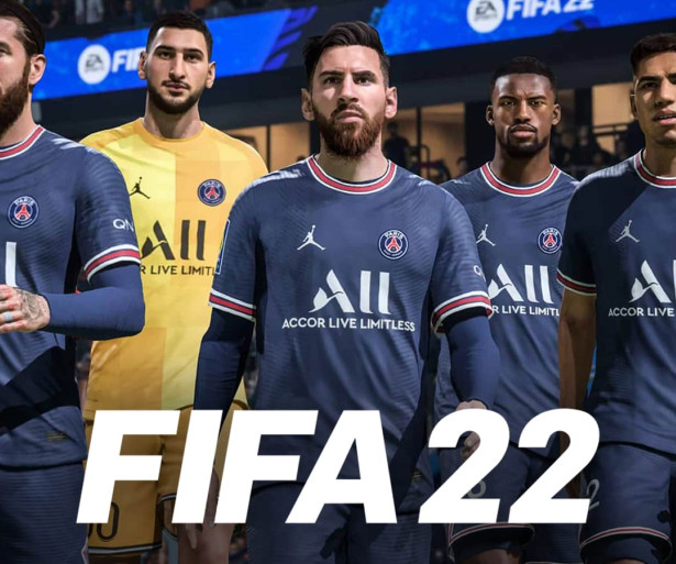 FIFA 22, Messi, PSG, Forwards, Football, Soccer