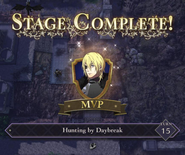 Dimitri wins MVP in Fire Emblem: Three Houses.