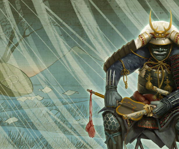 Daimyo Takeda Shingen art