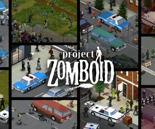 A Wallpaper showcasing the game Project Zomboid